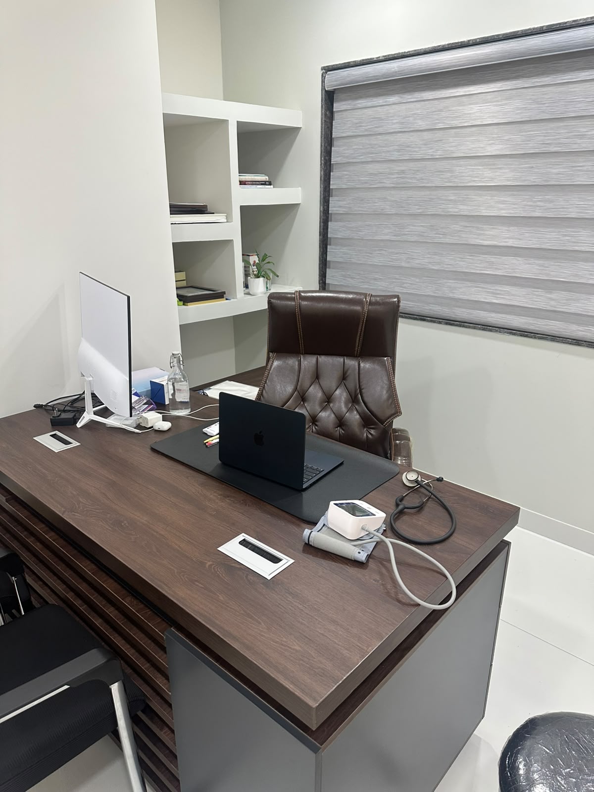 Endocrinology consultation room at Dr Surendra clinic in Kukatpally Hyderabad