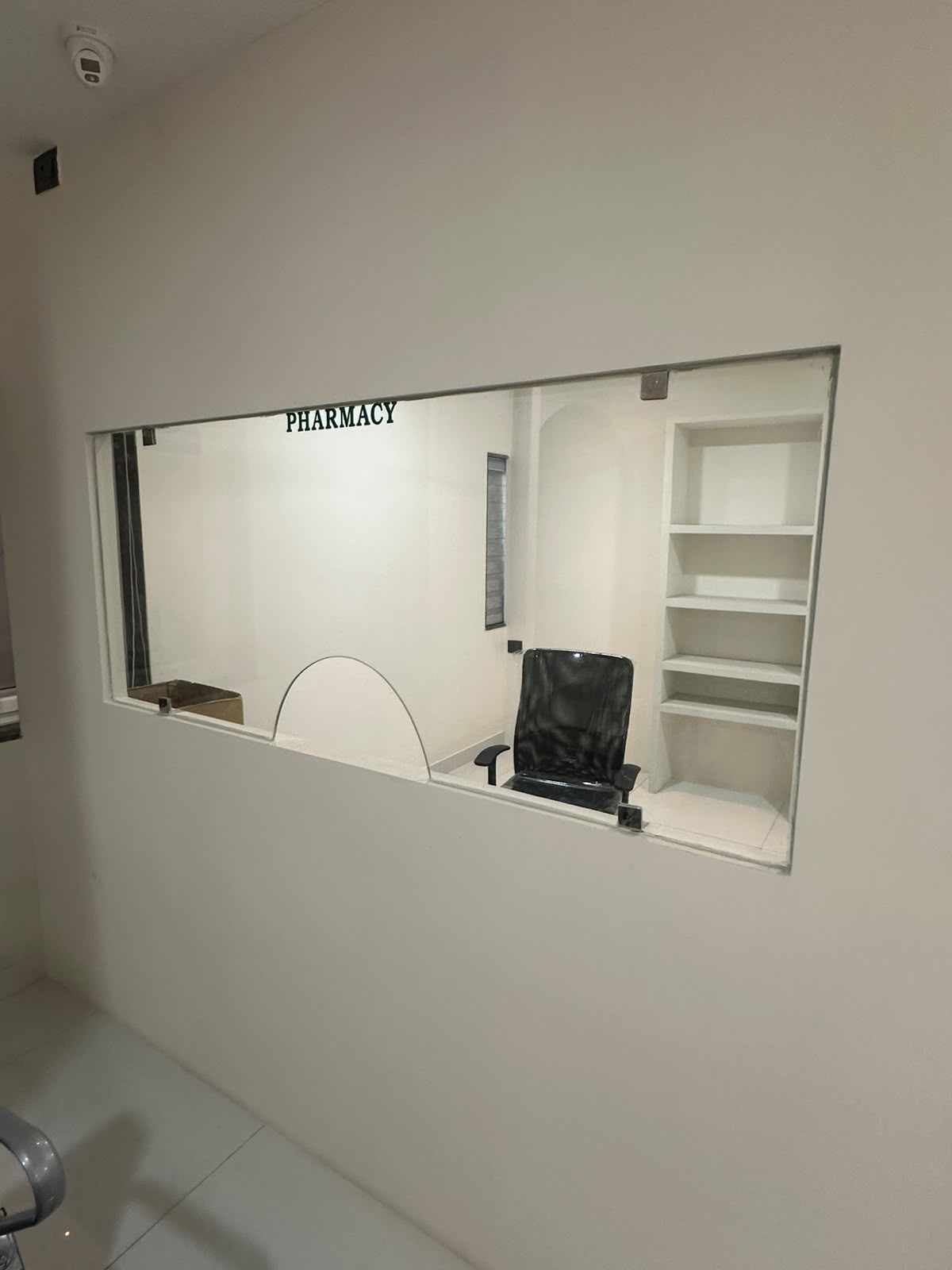 In-house pharmacy counter at Dr Surendra Endocrine Super Speciality Center Hyderabad